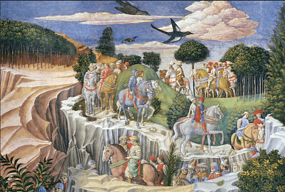 Benozzo Gozzoli procession