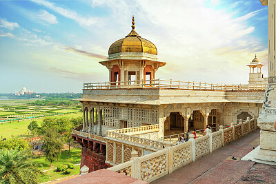 Agra-Taj-Mahal