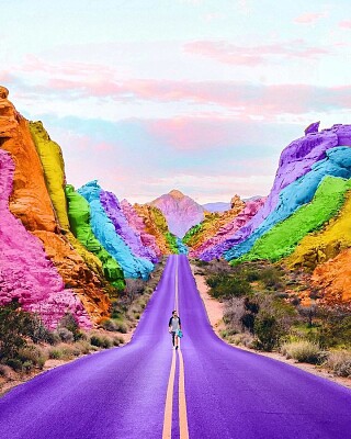 Colorful Road