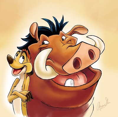 TIMON Y PUMBA