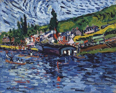 Vlaminck Bougival vue de la Seine