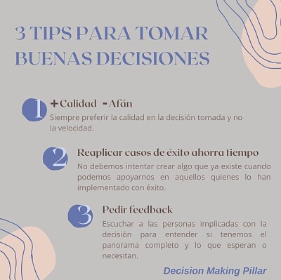 Toma de decisiones