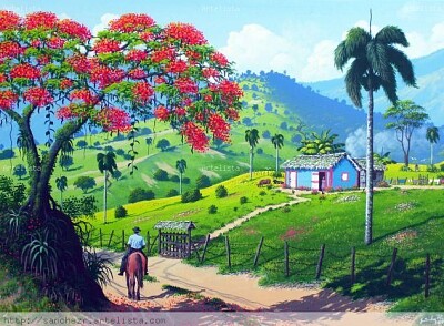 PAISAJE DEL CAMPO DOMINICANO