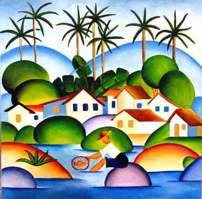 Obra de Arte Tarsila do Amaral