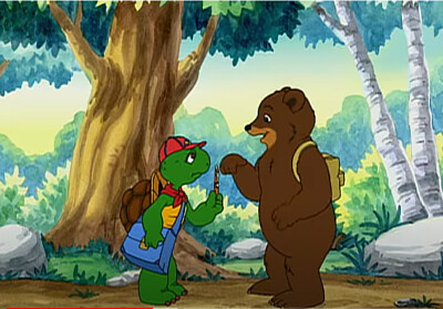 franklin y oso