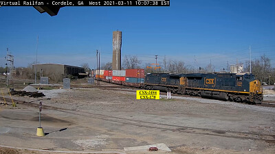 CSX-3184   CSX-170 at Cordele,GA/USA