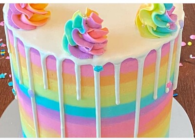 Pretty Pastel Cake