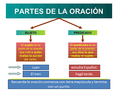 La oración y sus partes