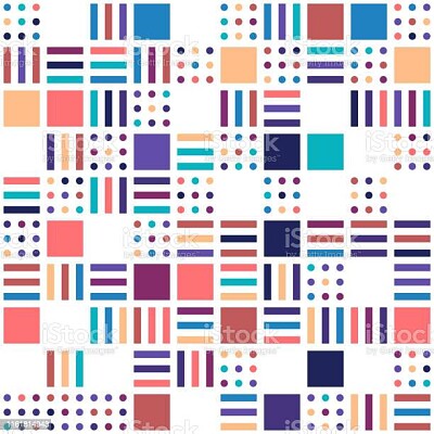 colorful grid