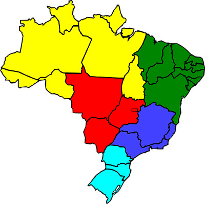 brasil regiões
