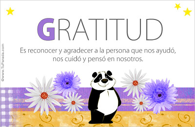 Gratitud