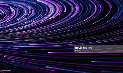 purple  optical Fibers