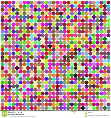 multicolored circles jigsaw puzzle