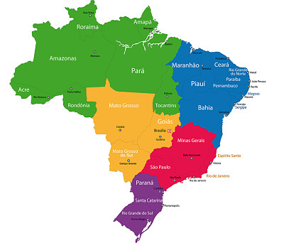 As Regiões Brasileiras