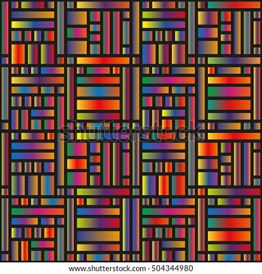 multicolored grid