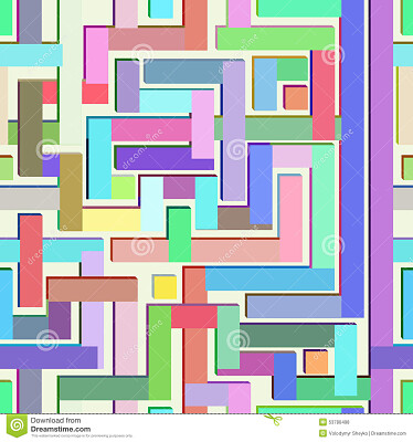 colorful maze