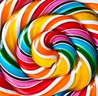 colorful lollipop