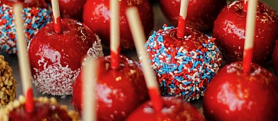 candy apples