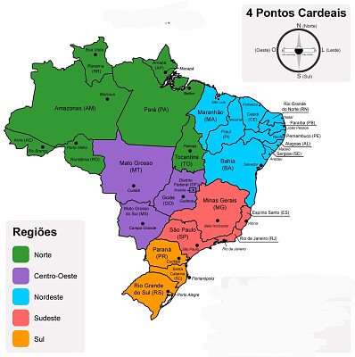 Regiões brasileiras