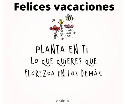 Vacaciones. junio