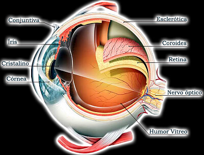 Anatomia dos olhos