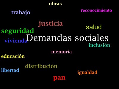 demandas sociales