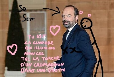 c 'est une photo d 'Edouard Philippe