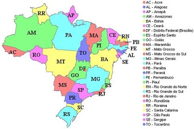 MAPA DO BRASIL