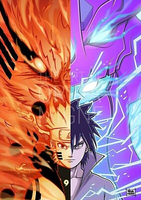 Naruto y Sasuke