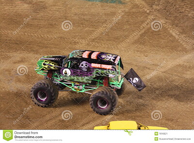 colorful monster truck