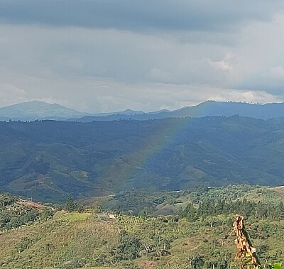 Atardecer en el Cauca