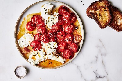 Cherry Tomato Caprese