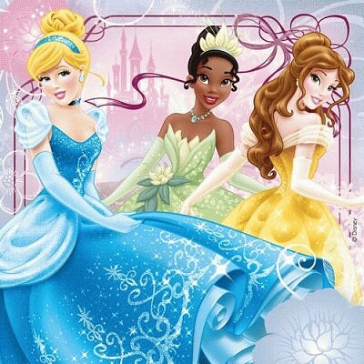 Cinderella, Tiana, Belle