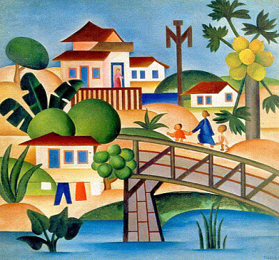 O mamoeiro, de Tarsila do Amaral.