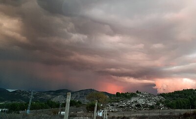 tarde de tormenta