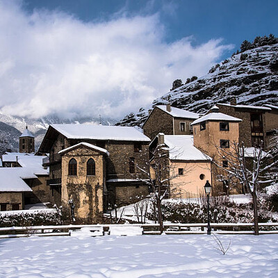 El país de los Pirineos-Andorra