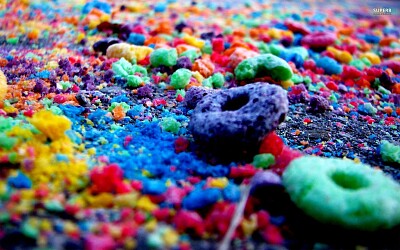 arcoiris de cereal