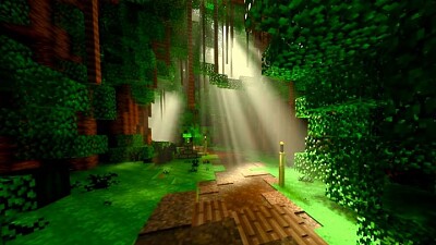 Paisaje Minecraft