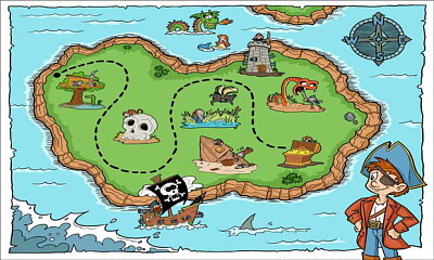 mapa do tesouro 2