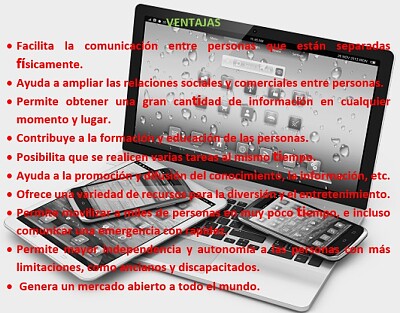 Ventajas de los dispositivos móviles