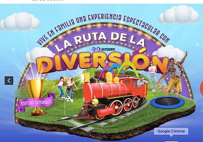 La ruta de la diversión