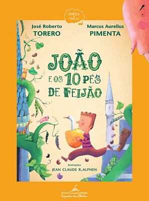 Capa do livro João e os 10 pés de feijão