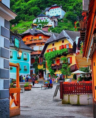 Hallstatt, Austria.