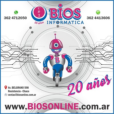 Bios 20 años