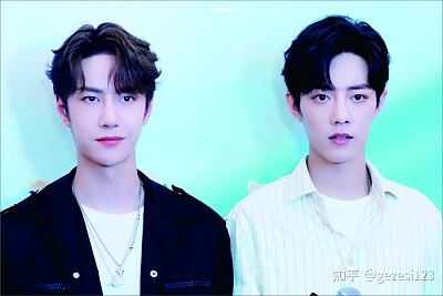 Chinese actor Xiao Zhan / Wang Yibo