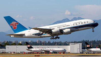 פאזל של A380 DA CHINA SOUTHERN