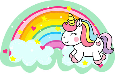 unicornio arcoiris