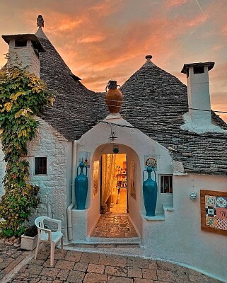 Alberobello-Italia