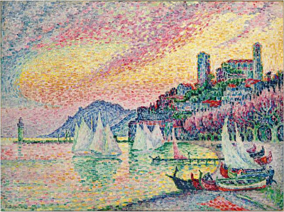 Signac vieux port de Cannes