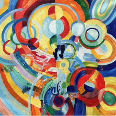 Delaunay abstraction jigsaw puzzle